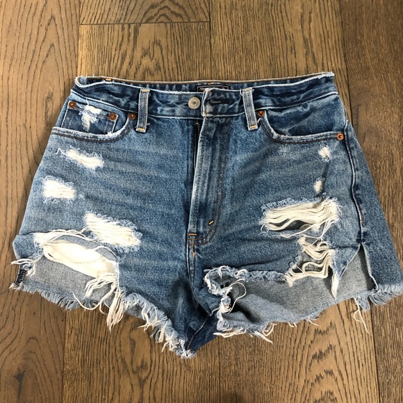 annie high rise shorts